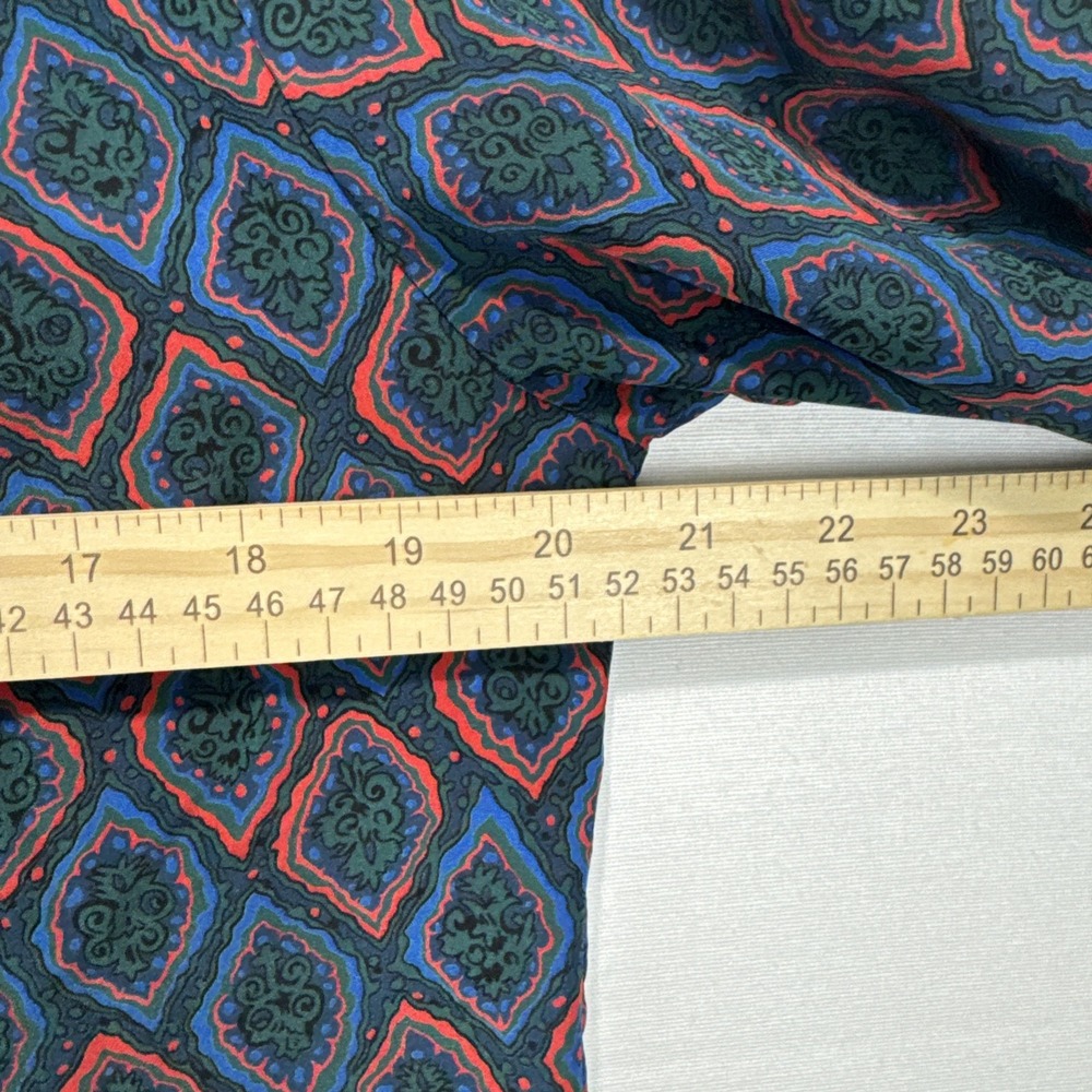 VTG Pendleton Dress Shirt Women's Sz 10 Medallion Print Made in USA Petite - Picture 9 of 10